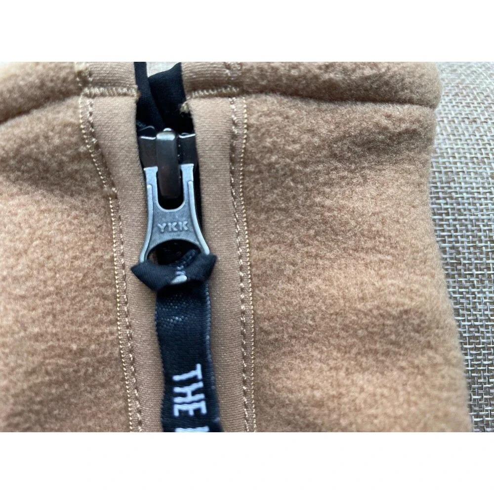 The North Face Denali Etip Gloves Almond Butter Fleece Size M - Pristine